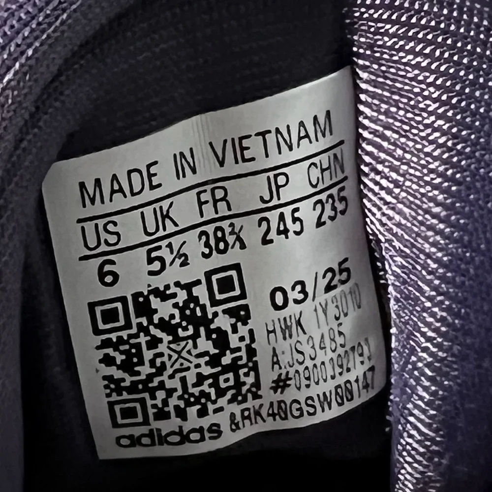 Adidas VL‎ Court 3.0 youth kids sneakers shoes purple size 6 JS3485 - Picture 11 of 14